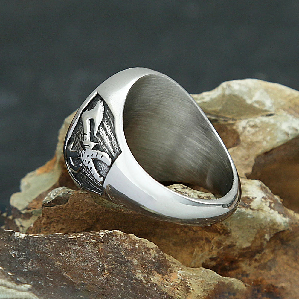 PENDRA Vegvisir Viking Compass Ring