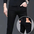PENDRA Velvet Straight Brushed Trousers