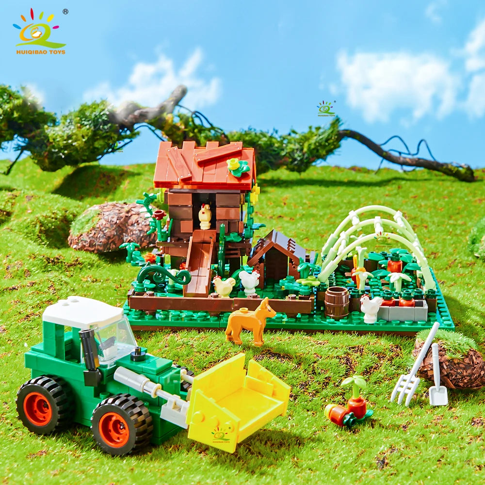 PENDRA Farm Pigsty Windmill Building Set