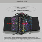 PENDRA Galaene Leather Lace Gothic Corset Belt