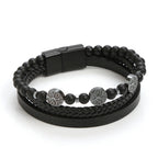 PENDRA Belorin Braided Leather Bracelet