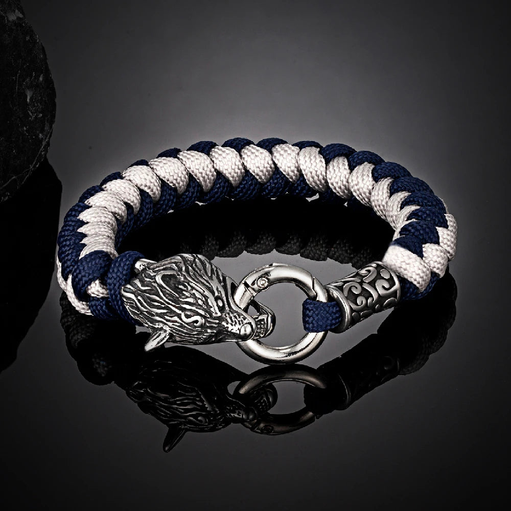 PENDRA Wolf Classic Steel Bracelet