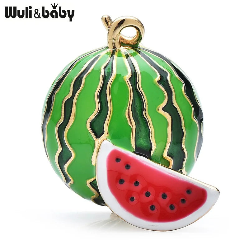 PENDRA Watermelia Cute Watermelon Brooch