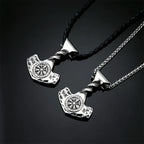 PENDRA Steel Norse Necklace
