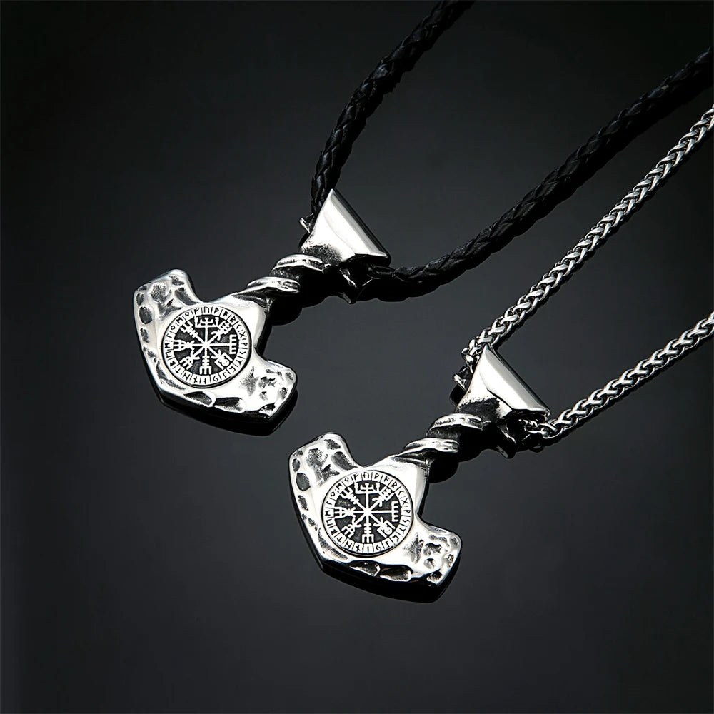 PENDRA Steel Norse Necklace