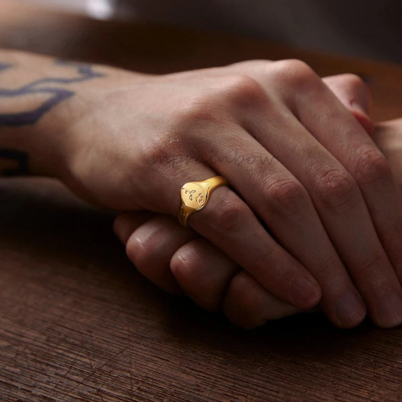 PENDRA Quinmond Signet Ring