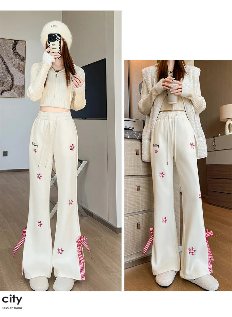 PENDRA Butterfly Knot Waist Micro Pants