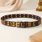 PENDRA Orlayne Canvas Pin Buckle Minimal Belt