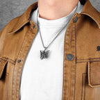 Dragon Head Men Necklaces Stainless Steel Pendant Chain Women Punk Fashion Jewelry New In Accessories Gifts Wholesale