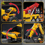 PENDRA Engineering Vehicle Excavator Building Set
