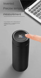 500ML High-Quality 304 Stainless Steel Smart Thermos Insulated Tea and Water Separation Cup for Men Women Best Christmas Gift