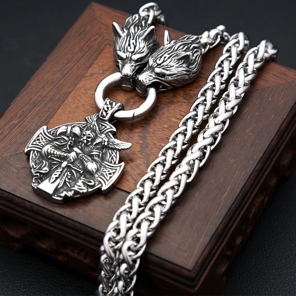 PENDRA Ravenwarrior Viking Warrior Pendant