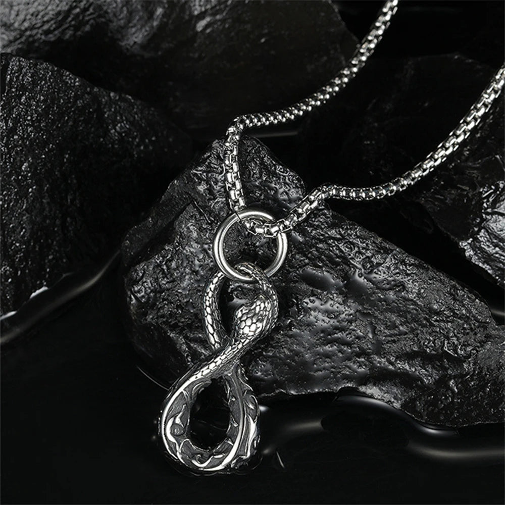 PENDRA Snake Norse Necklace