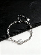 PENDRA Cross Charm Minimalist Bracelet
