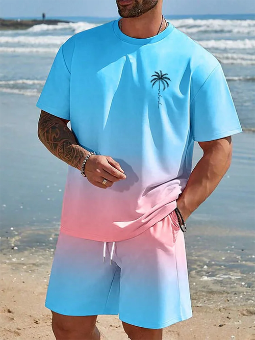 PENDRA 3D Print Short Sleeve T-Shirt
