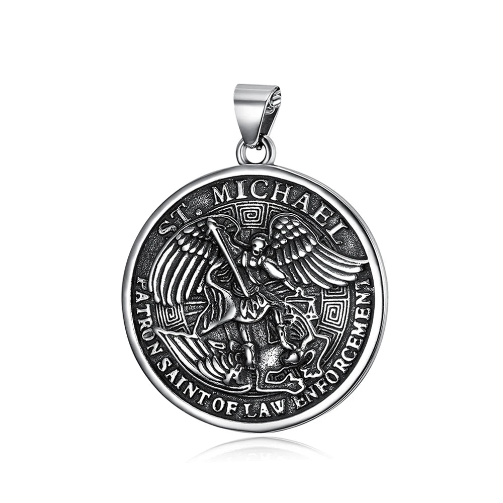 PENDRA Michael Archangel Pendant Necklace