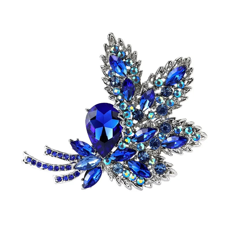 PENDRA Florielle42 Crystal Brooch