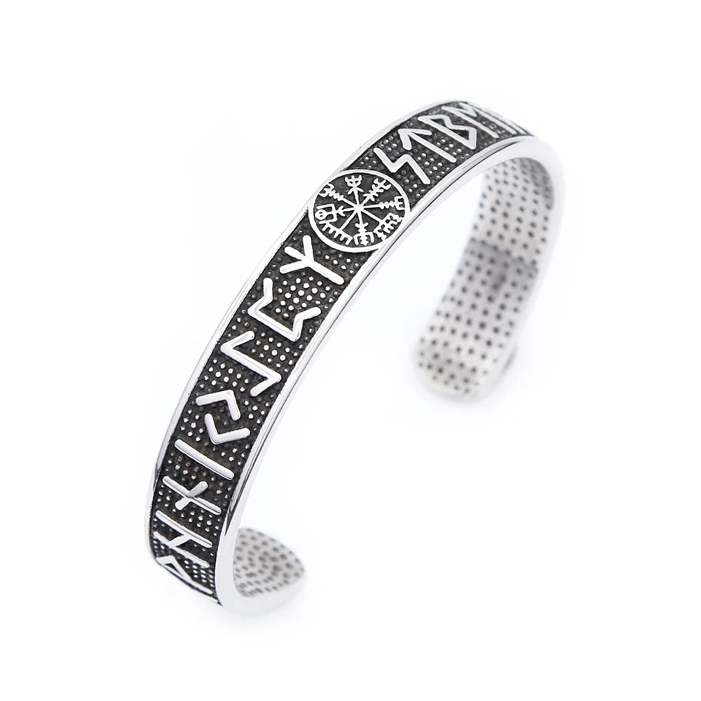PENDRA Valknut Viking Stainless Steel Bracelet