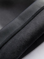 PENDRA Leather Elastic Waisted Pants