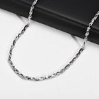 PENDRA Mobius Twisted Chain Necklace