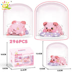 PENDRA Cute Pig Micro Building Set