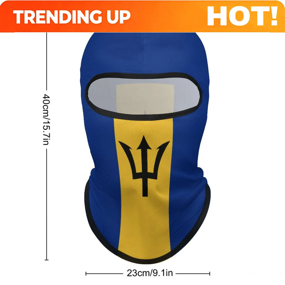 PENDRA Flag Barbados Sunscreen Mask