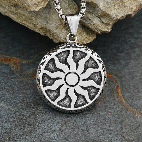 PENDRA Apollo Sun God Pendant Necklace