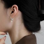 PENDRA Liquid Lava Sterling Silver Earrings