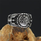 PENDRA Eagle Rune Ring