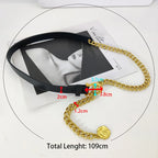 PENDRA Jadeessa Metal Elegant Waist Chain Belt