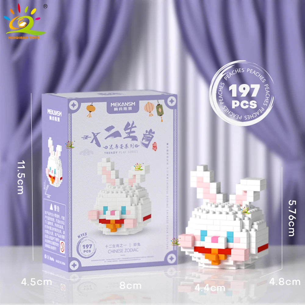 PENDRA Cute Delicious Micro Building Set