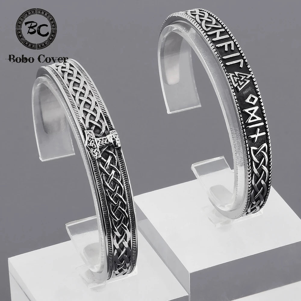 PENDRA Celtic Knot Rune Hammer Bracelet