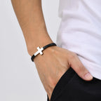 PENDRA Fenlith Cross Charm Bracelet