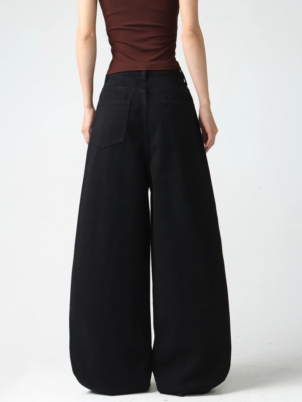 PENDRA Black Waist Going Jeans
