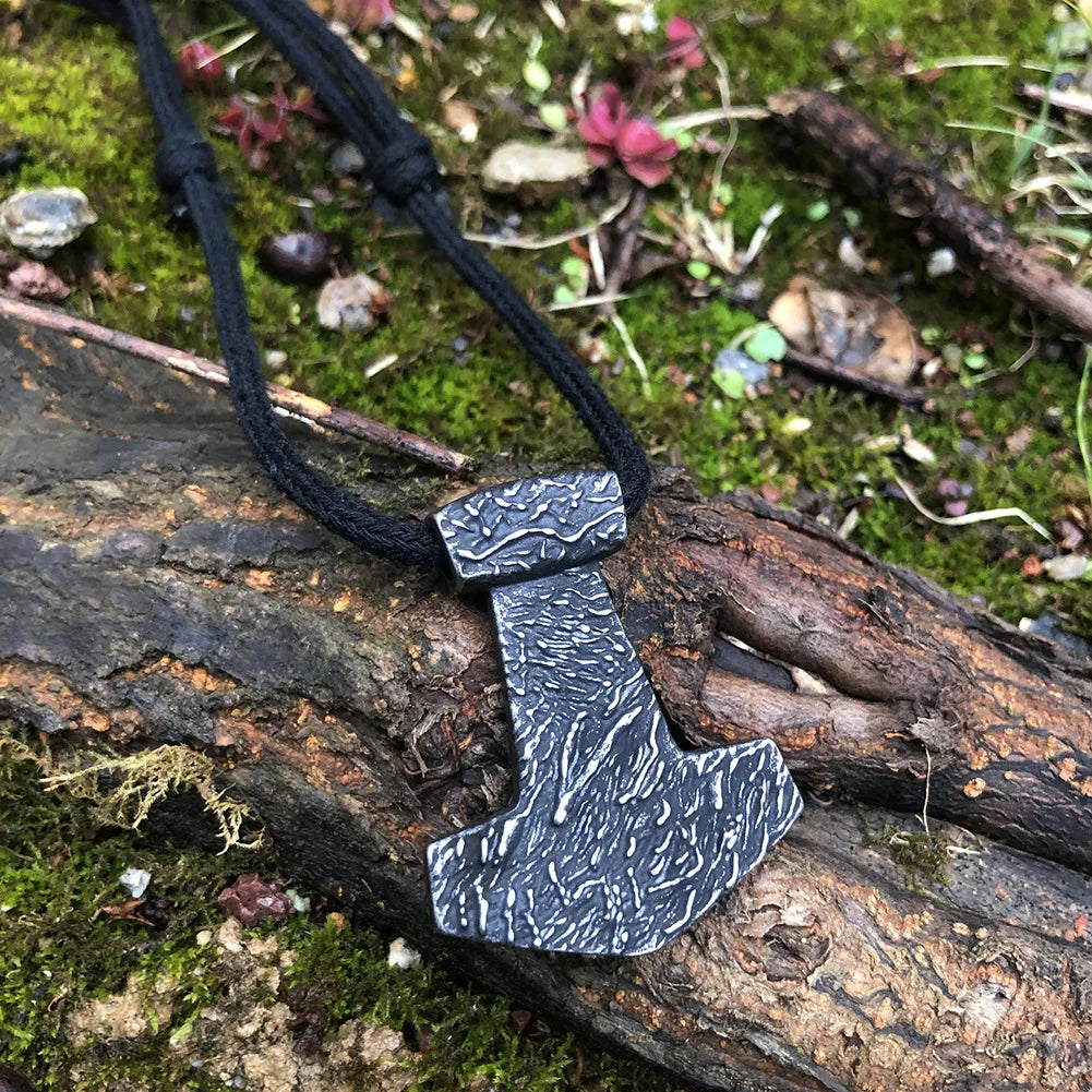PENDRA Thor Hammer Vintage Necklace