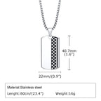PENDRA Dog Tag Dog Tag Necklace