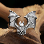 PENDRA Batwing 316L Stainless Steel Bat Ring