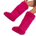 PENDRA Knee Warm Imitation Boots