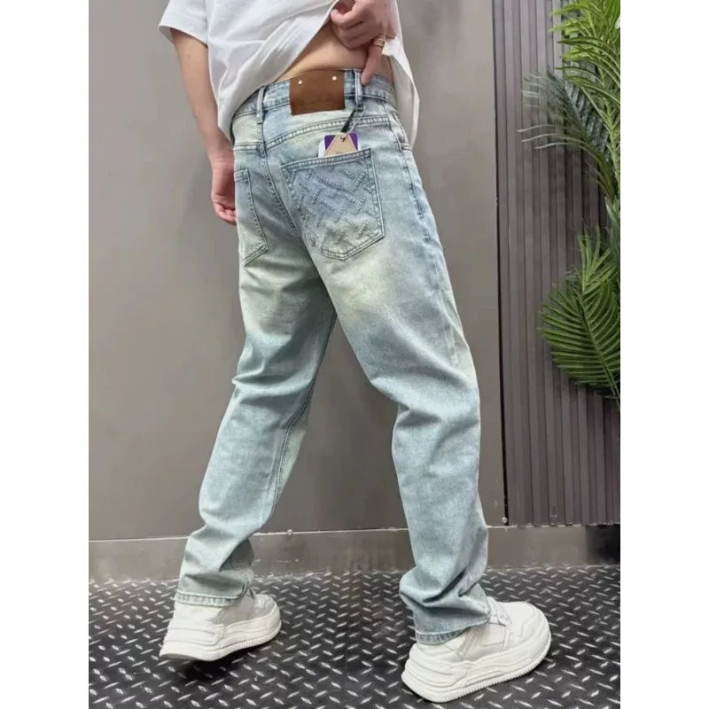 PENDRA Menswear Elastic Plus Jeans