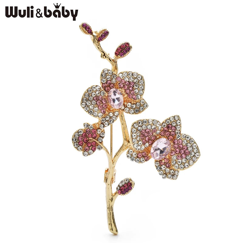 PENDRA Plumelle Beautiful Plum Blossom Brooch