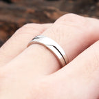 PENDRA Plainforge Simple Stainless Steel Ring