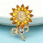 PENDRA Solara Lovely Sunflower Brooch