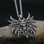 PENDRA Skullgoth Vintage Skull Pendant Necklace