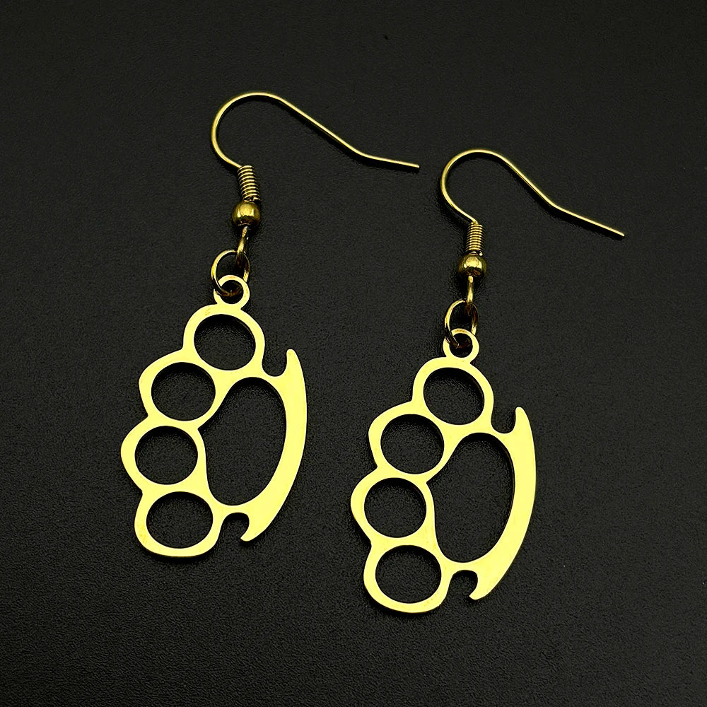 PENDRA Knucklepunk Spike Hook Earrings