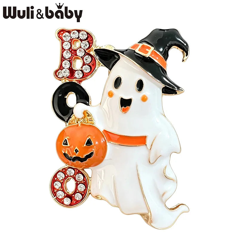 PENDRA Ghostelle Cute Ghost Brooch