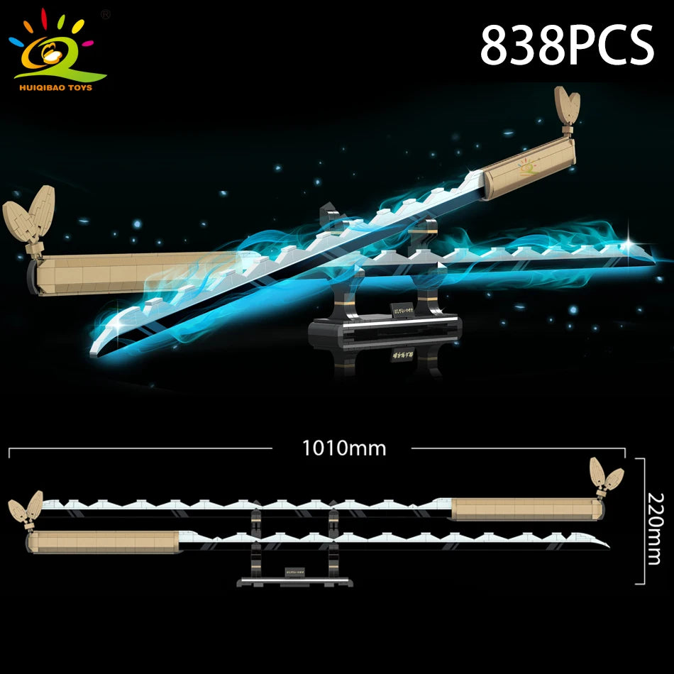 PENDRA Samurai Sword Ninja Building Set