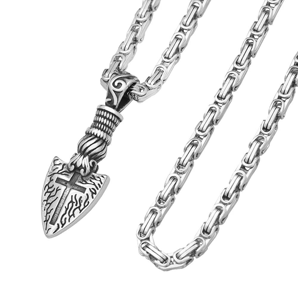 PENDRA Spearhead Nordic Viking Pendant
