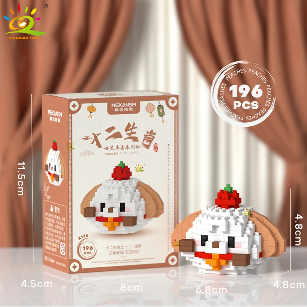 PENDRA Cute Delicious Micro Building Set