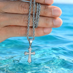 PENDRA Cross 60Cm Pendant Necklace