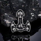 PENDRA Wolf Norse Dragon Necklace